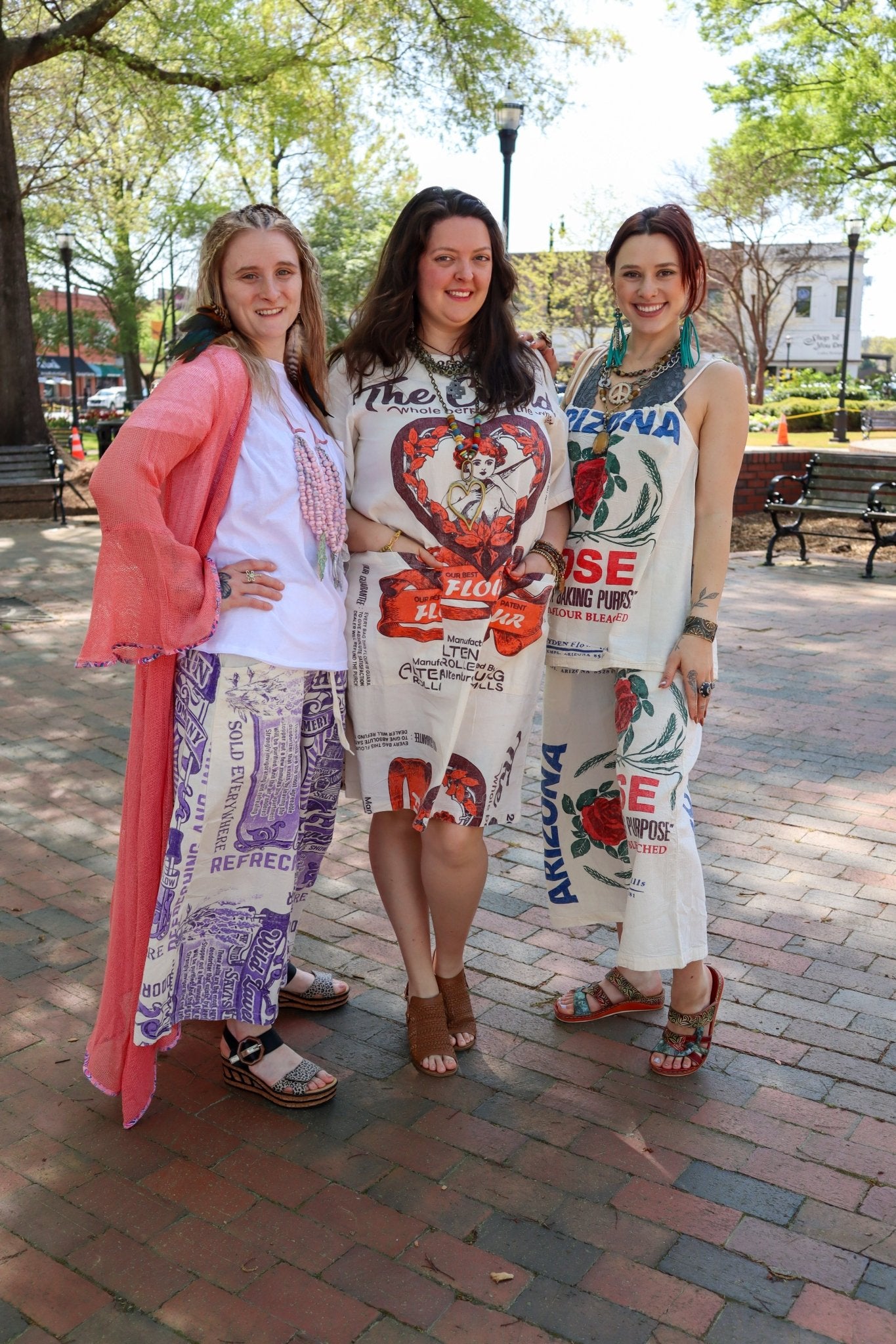 Rose Florals Boho Cotton Culotte Capri Pull On Pant - ivyandlavyboutique Kathmandu Imports
