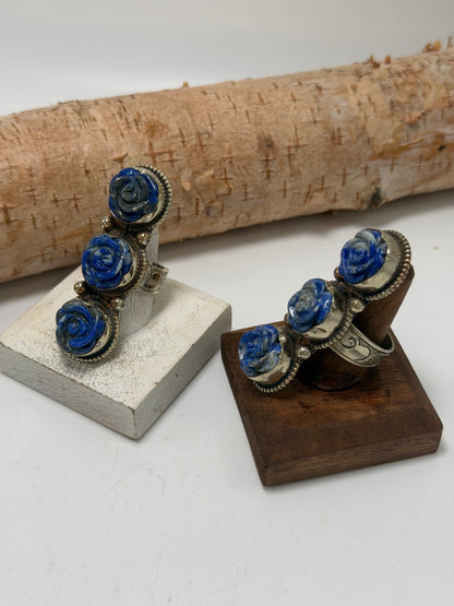 Roses are Blue Ring - ivyandlavyboutique ivyandlavyboutique