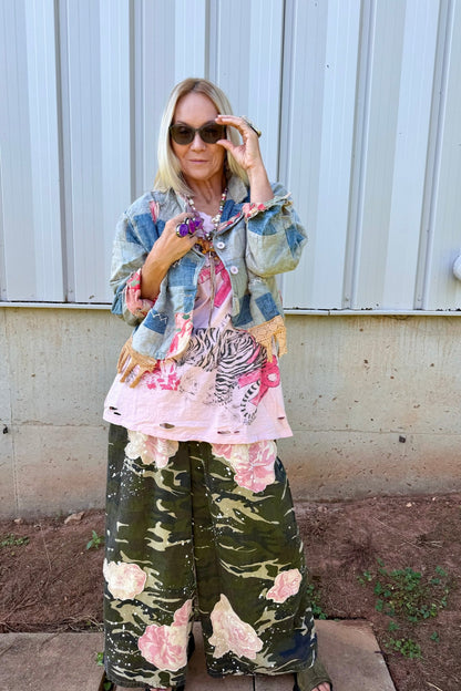 Rosette Way Jacket - ivyandlavyboutique Jaded Gypsy