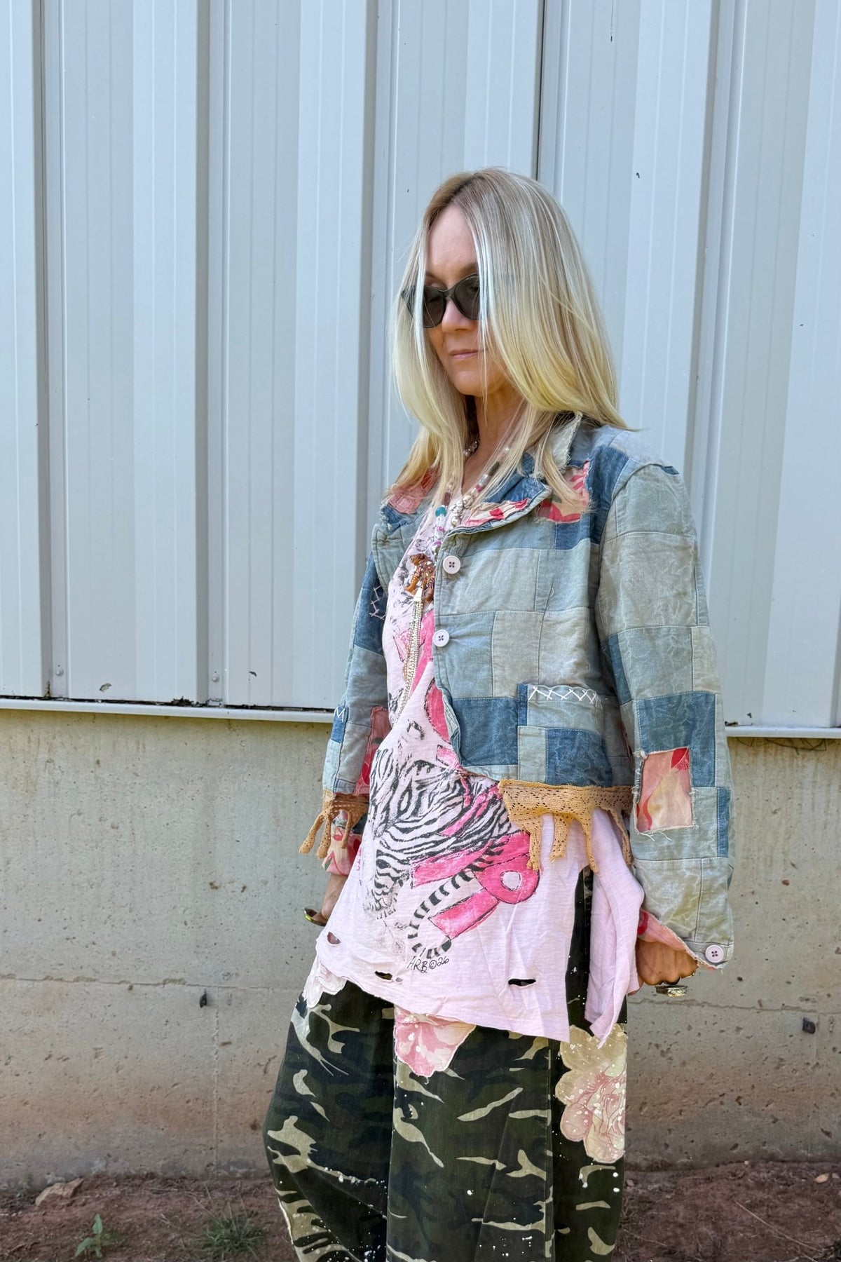 Rosette Way Jacket - ivyandlavyboutique Jaded Gypsy