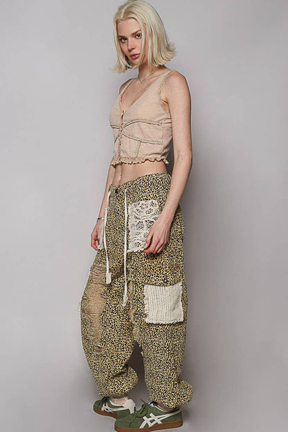 Rough & Tumble Pull On Pants in Olive - ivyandlavyboutique Pol Clothing