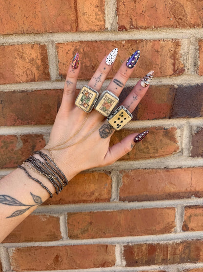 Royal Flush Ring - Choose Style - Boho Wanderlust Boutique Boho Wanderlust Boutique