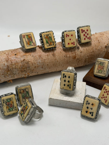 Royal Flush Ring - Choose Style - Boho Wanderlust Boutique Boho Wanderlust Boutique