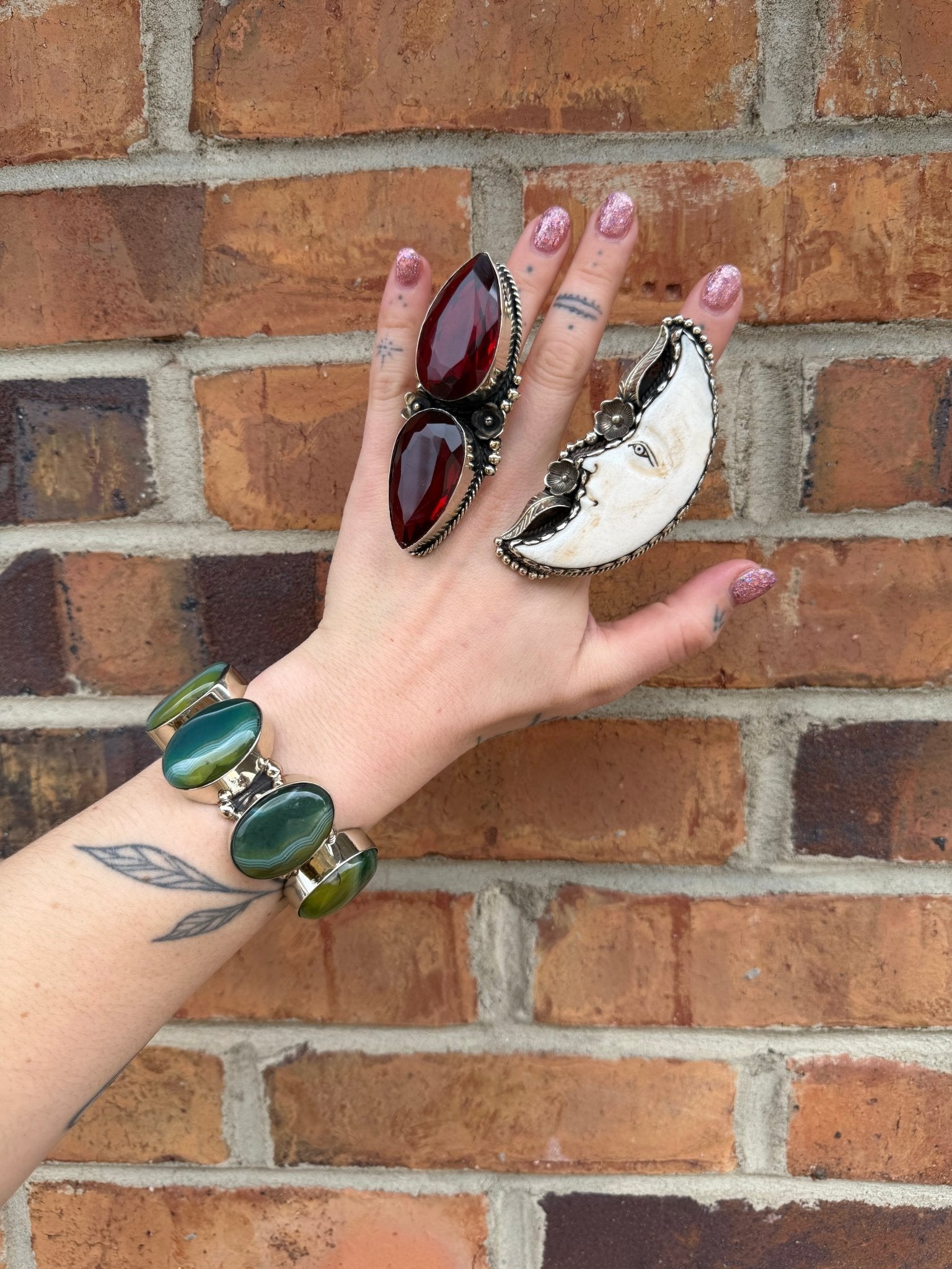 Ruby Red Ring - ivyandlavyboutique ivyandlavyboutique