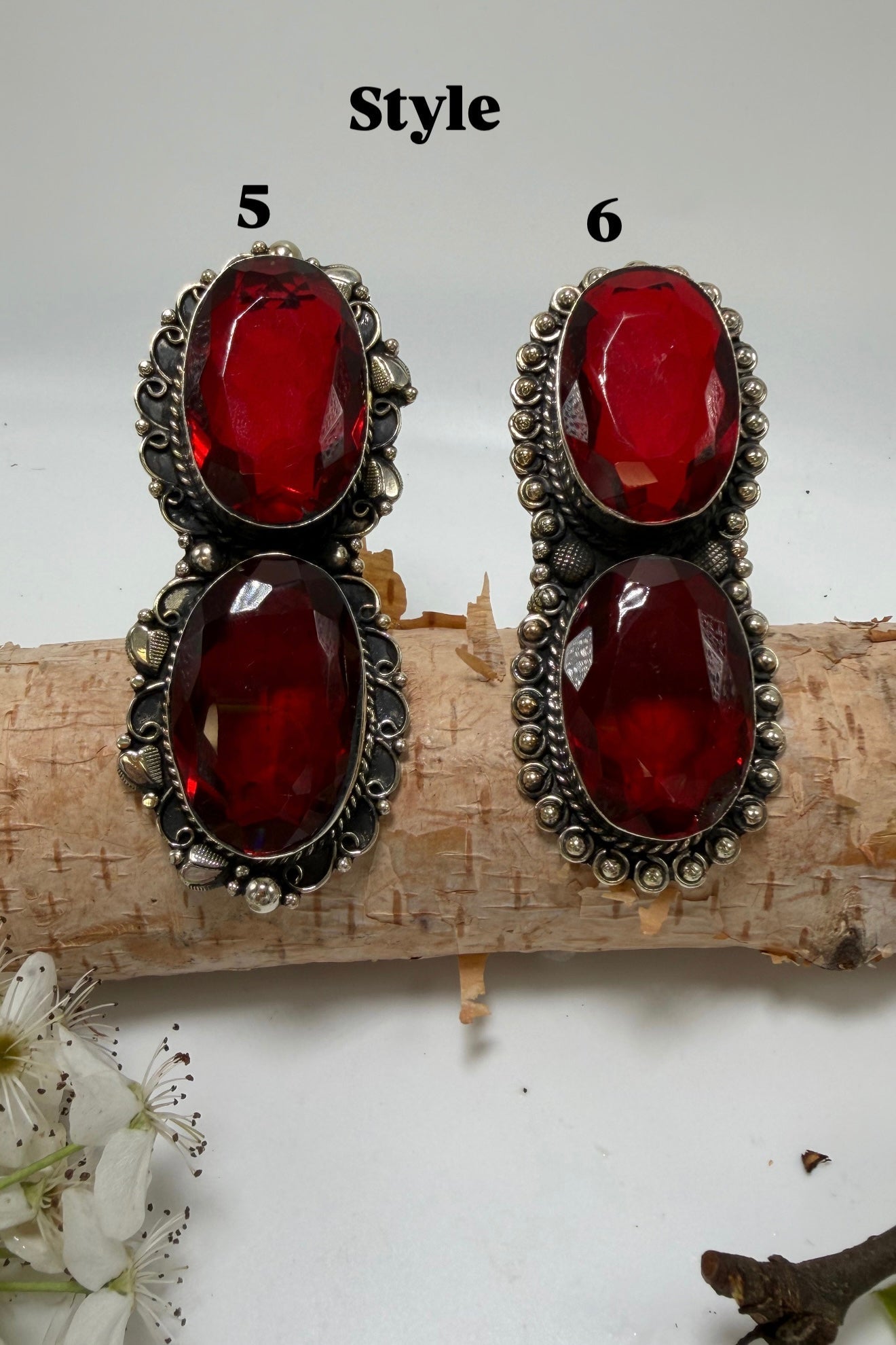 Ruby Red Ring - ivyandlavyboutique ivyandlavyboutique