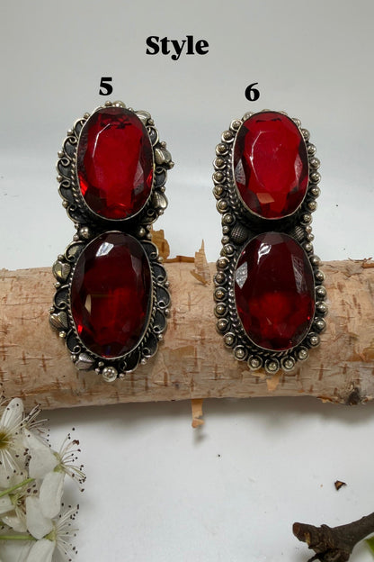 Ruby Red Ring - ivyandlavyboutique ivyandlavyboutique