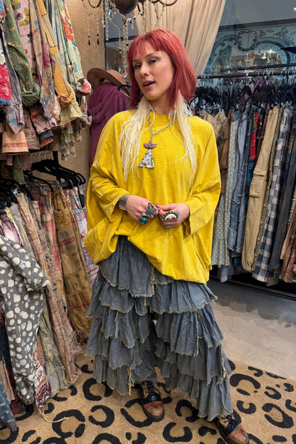 Ruffle Away Pant - ivyandlavyboutique Jaded Gypsy