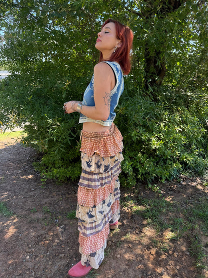 Ruffle Fly Away Pant - ivyandlavyboutique A Rare Bird Shop