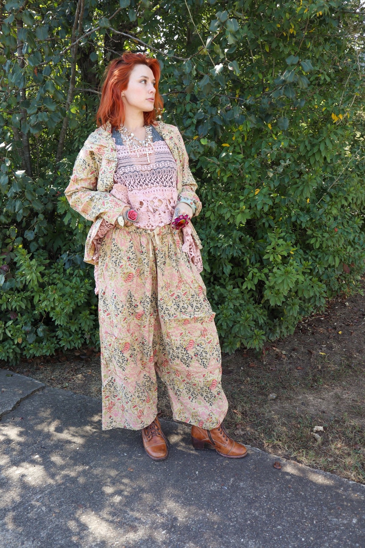 Sagebrush Sky Harem Pants - ivyandlavyboutique Jaded Gypsy