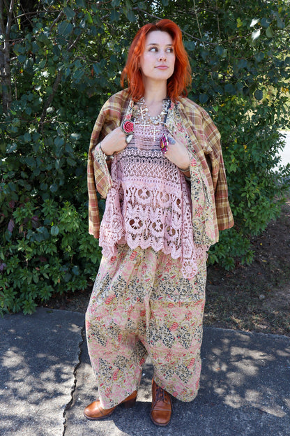 Sagebrush Sky Harem Pants - ivyandlavyboutique Jaded Gypsy