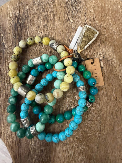 Sale - Bracelet 4 Set w/ Pendant - ivyandlavyboutique ivyandlavyboutique