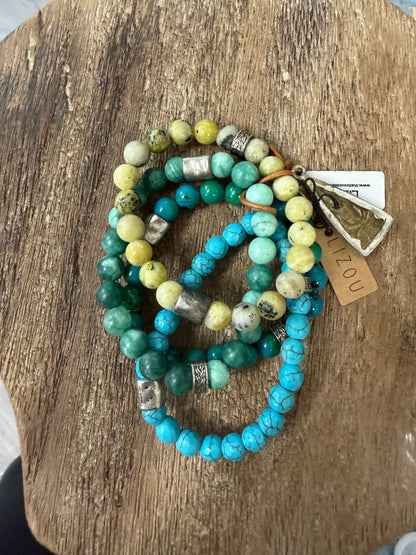 Sale - Bracelet 4 Set w/ Pendant - ivyandlavyboutique ivyandlavyboutique