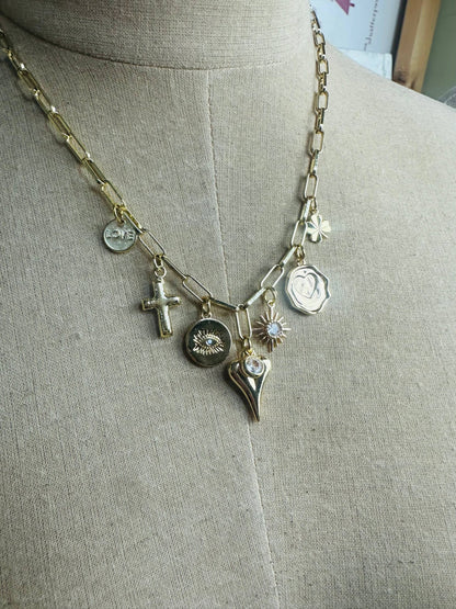 Sale - Heart of My Eye - Neck - ivyandlavyboutique Scooples Jewelry