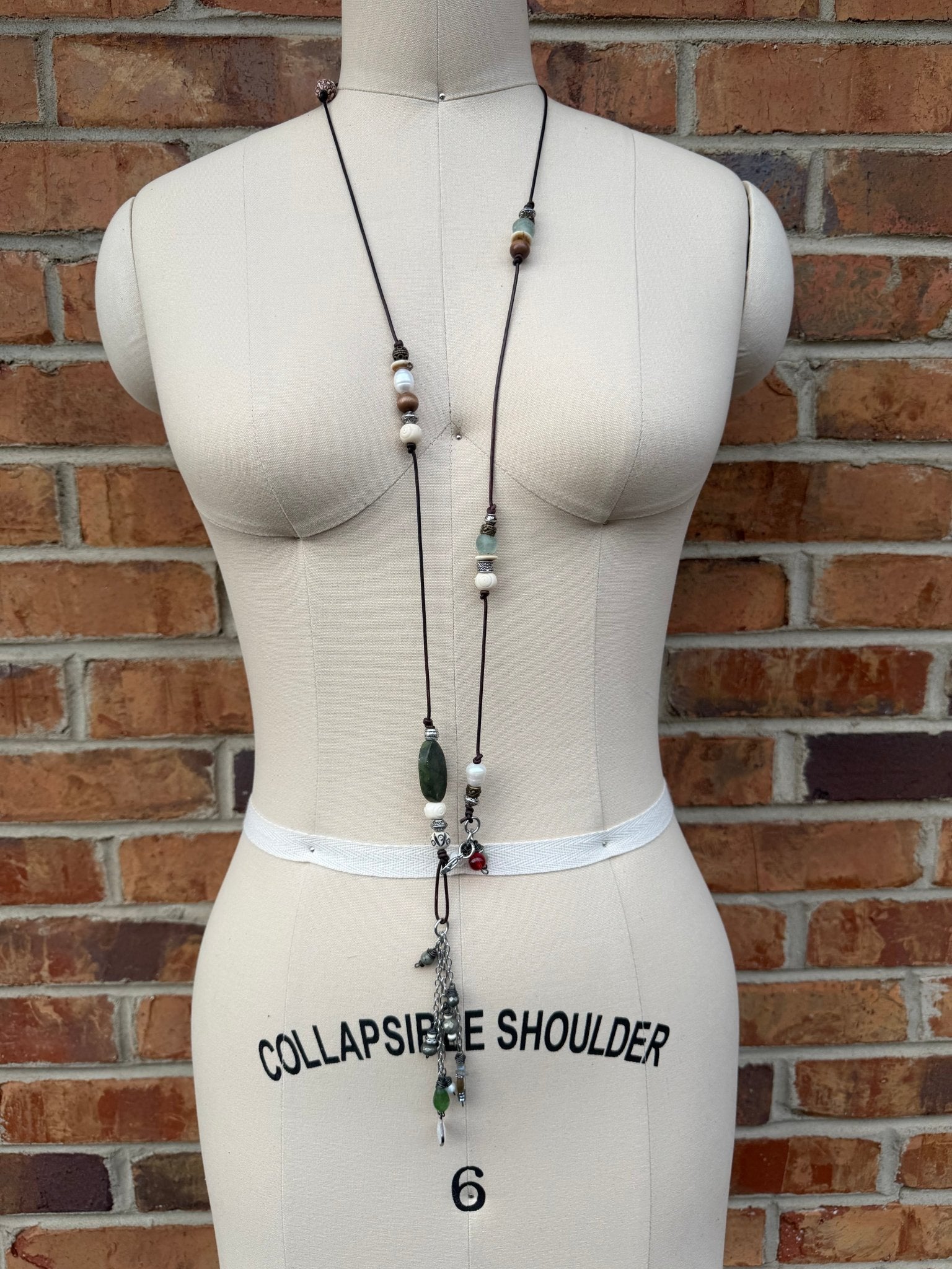 Sale Knotted Leather Necklace - ivyandlavyboutique ivyandlavyboutique