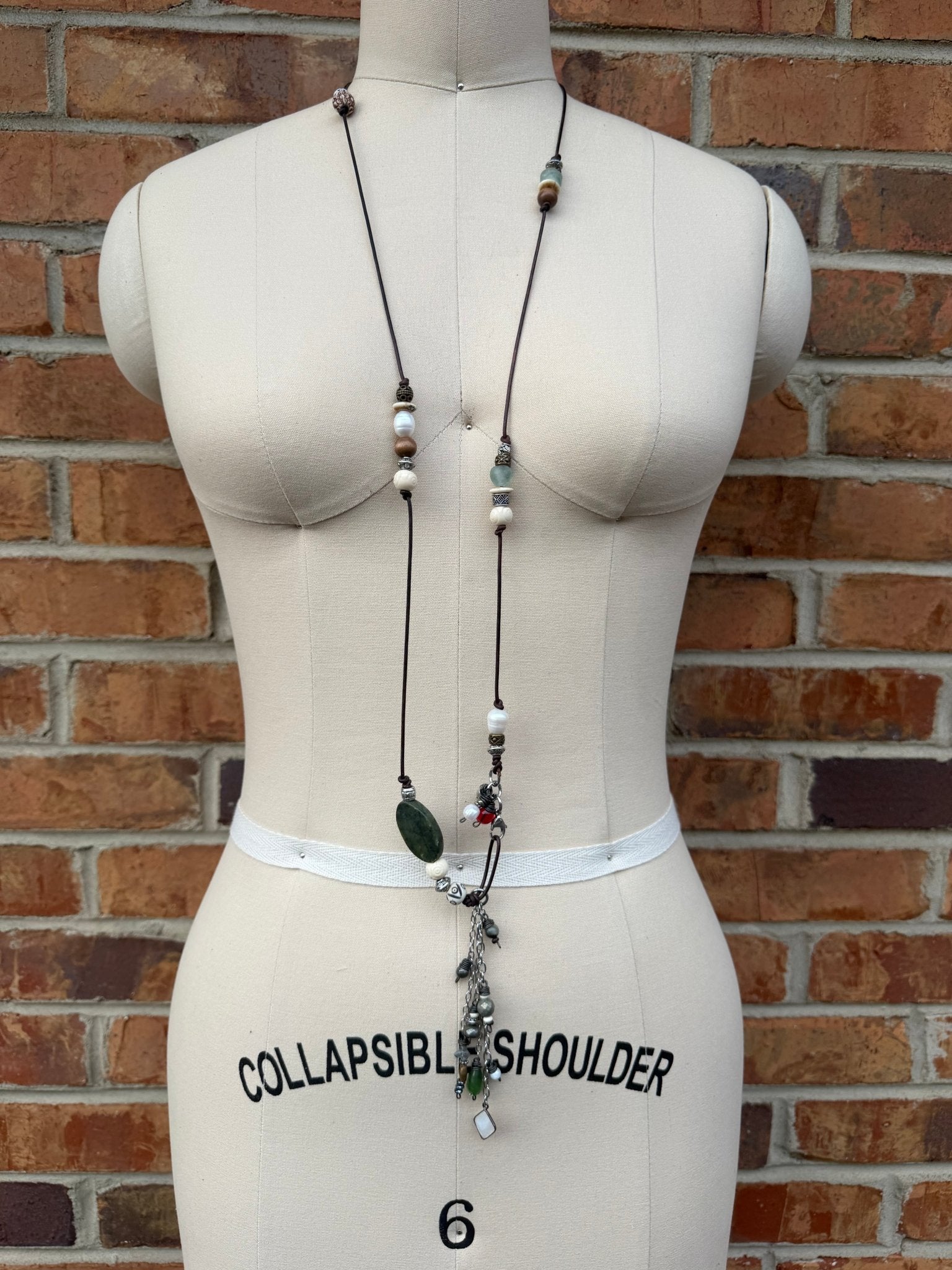 Sale Knotted Leather Necklace - ivyandlavyboutique ivyandlavyboutique