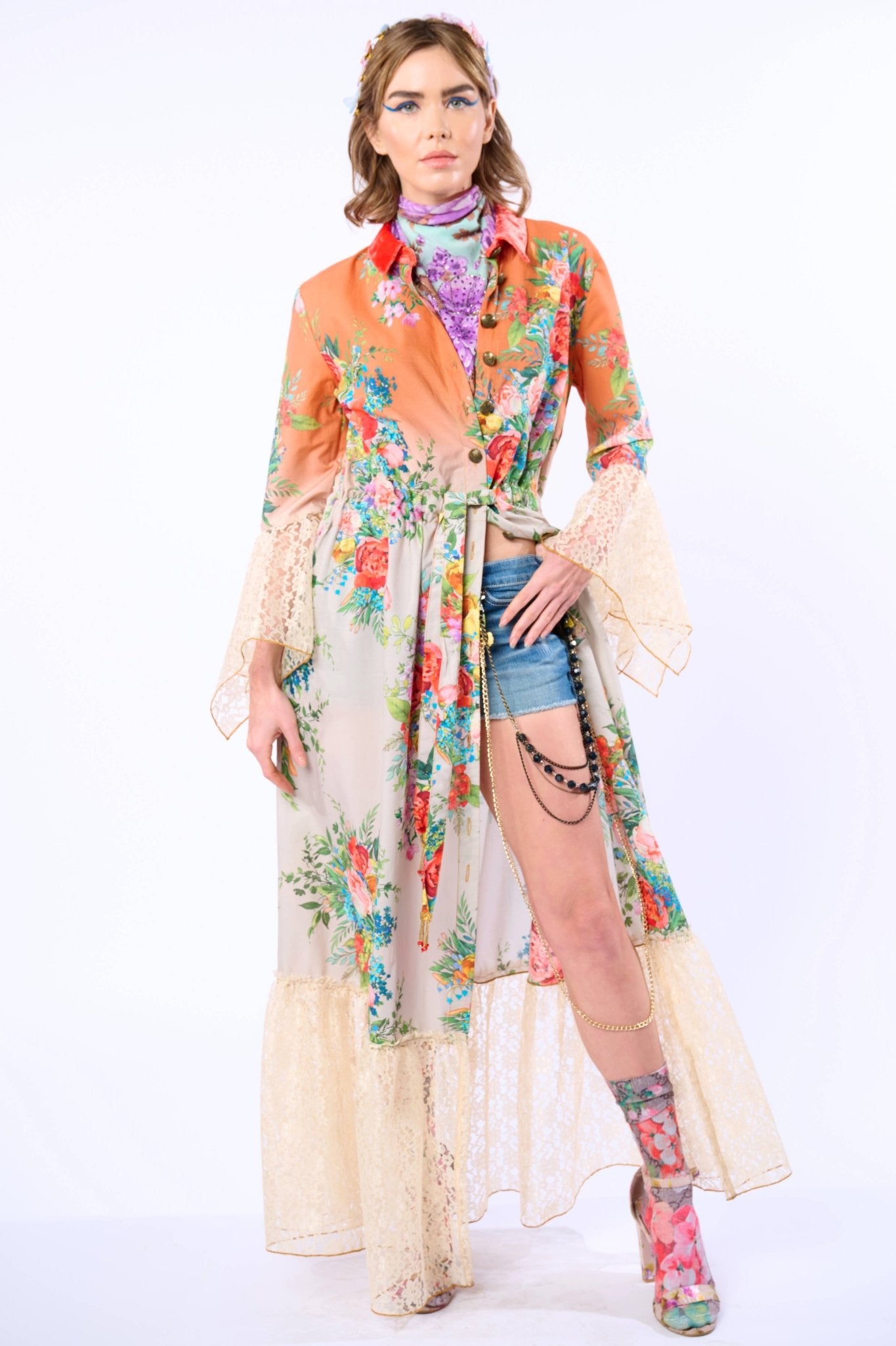 Sale - Miss Valentine Shirt - Dress - ivyandlavyboutique Aratta