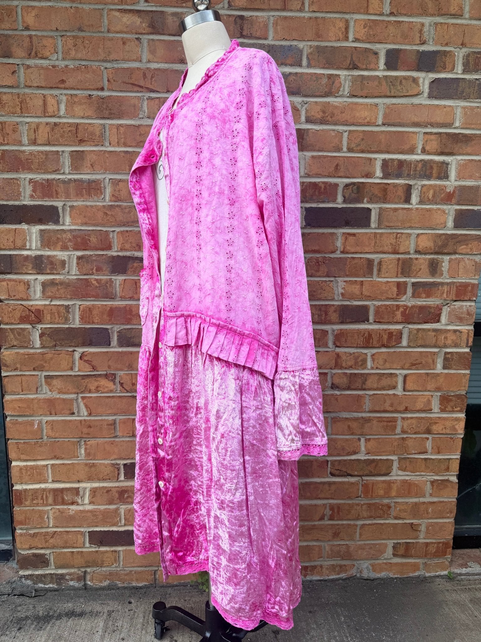 Sale Style - Pink Button Down L/XL - ivyandlavyboutique ivyandlavyboutique
