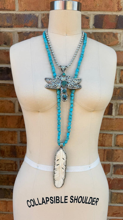 Sassy Dragonfly Necklace - Boho Wanderlust Boutique Boho Wanderlust Boutique
