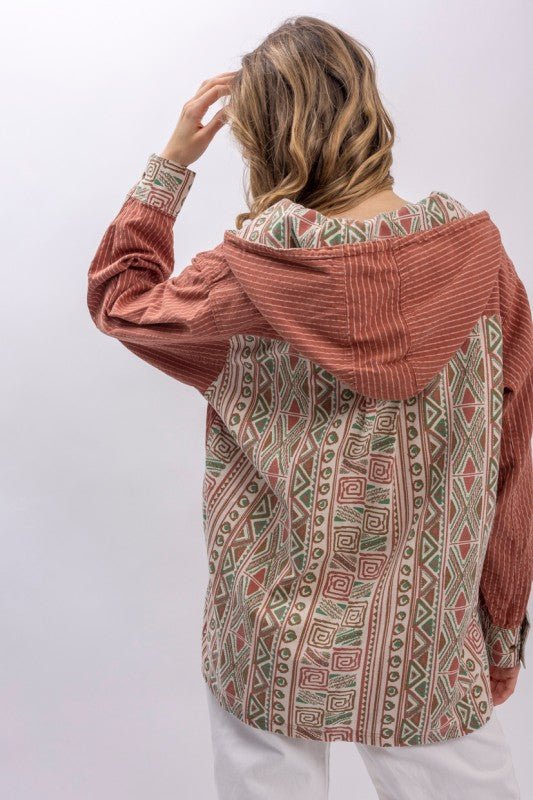Scarlett Fall Detailed Hoodie - ivyandlavyboutique Blue Velvet