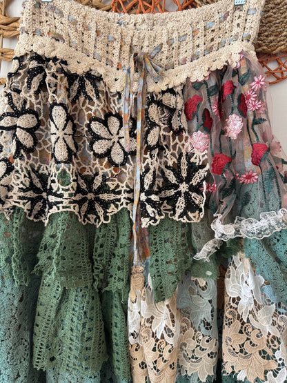 Sea Breeze Party Flare Ruffle Pant - ivyandlavyboutique A Rare Bird Shop