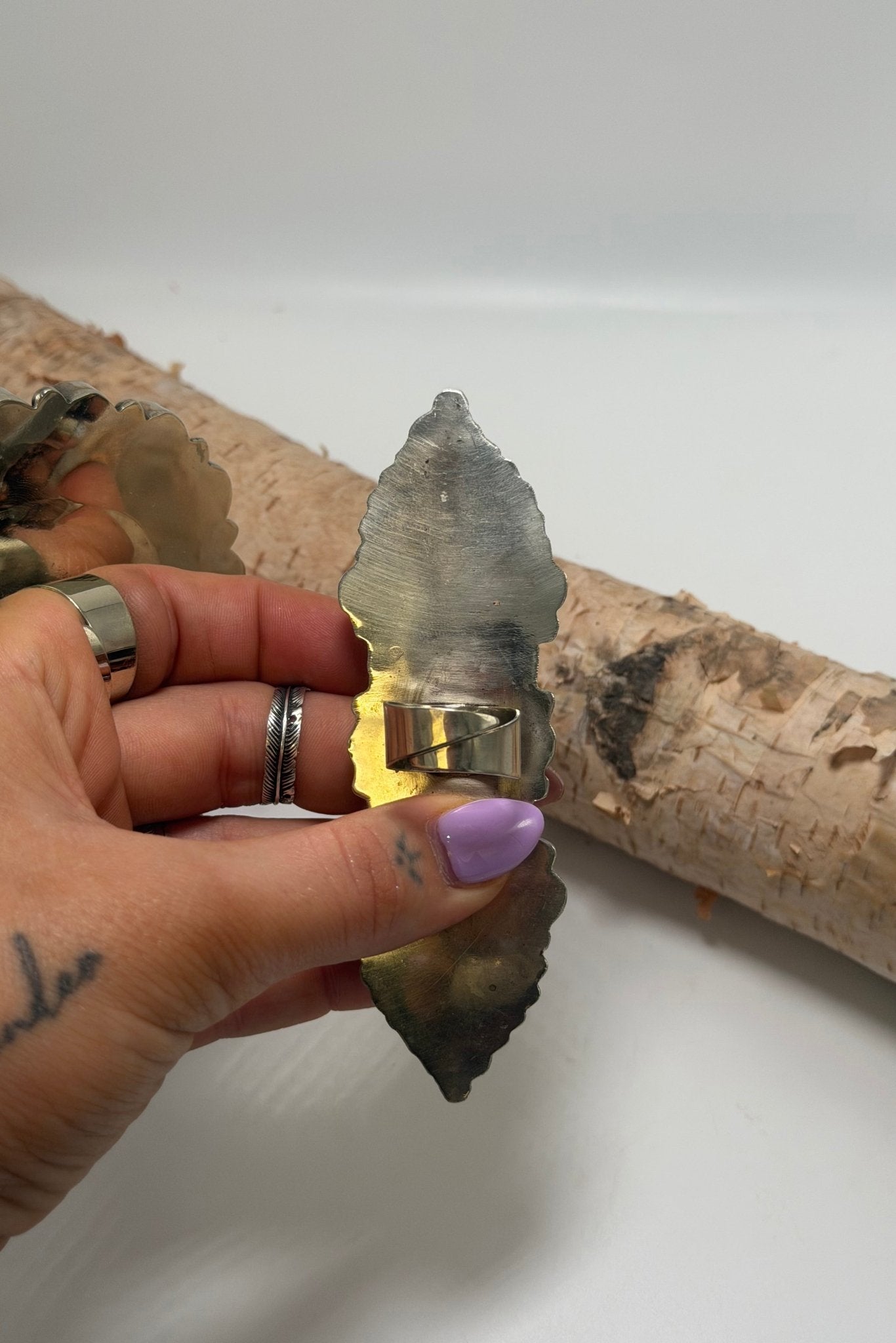 Sea Hearts Stacked Shell Ring - ivyandlavyboutique ivyandlavyboutique