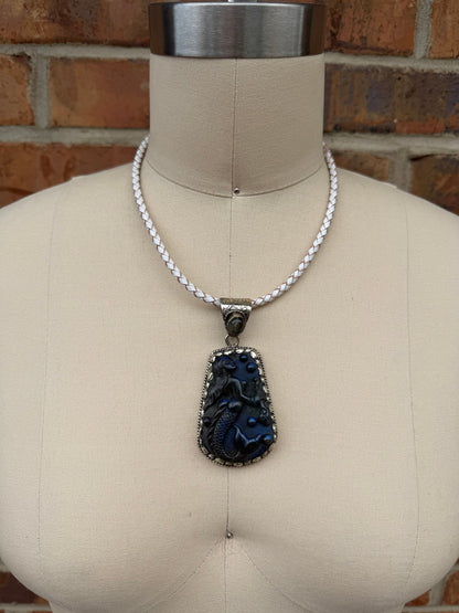 Sea Mist Labradorite Choker - ivyandlavyboutique ivyandlavyboutique