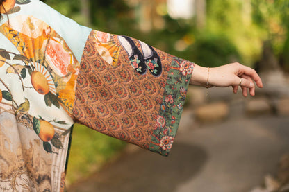 Secret Garden Pixie Duster Cropped Kimono w/ Swan - ivyandlavyboutique Market of Stars