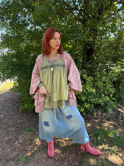 Send Her Roses Kimono - ivyandlavyboutique ivyandlavyboutique