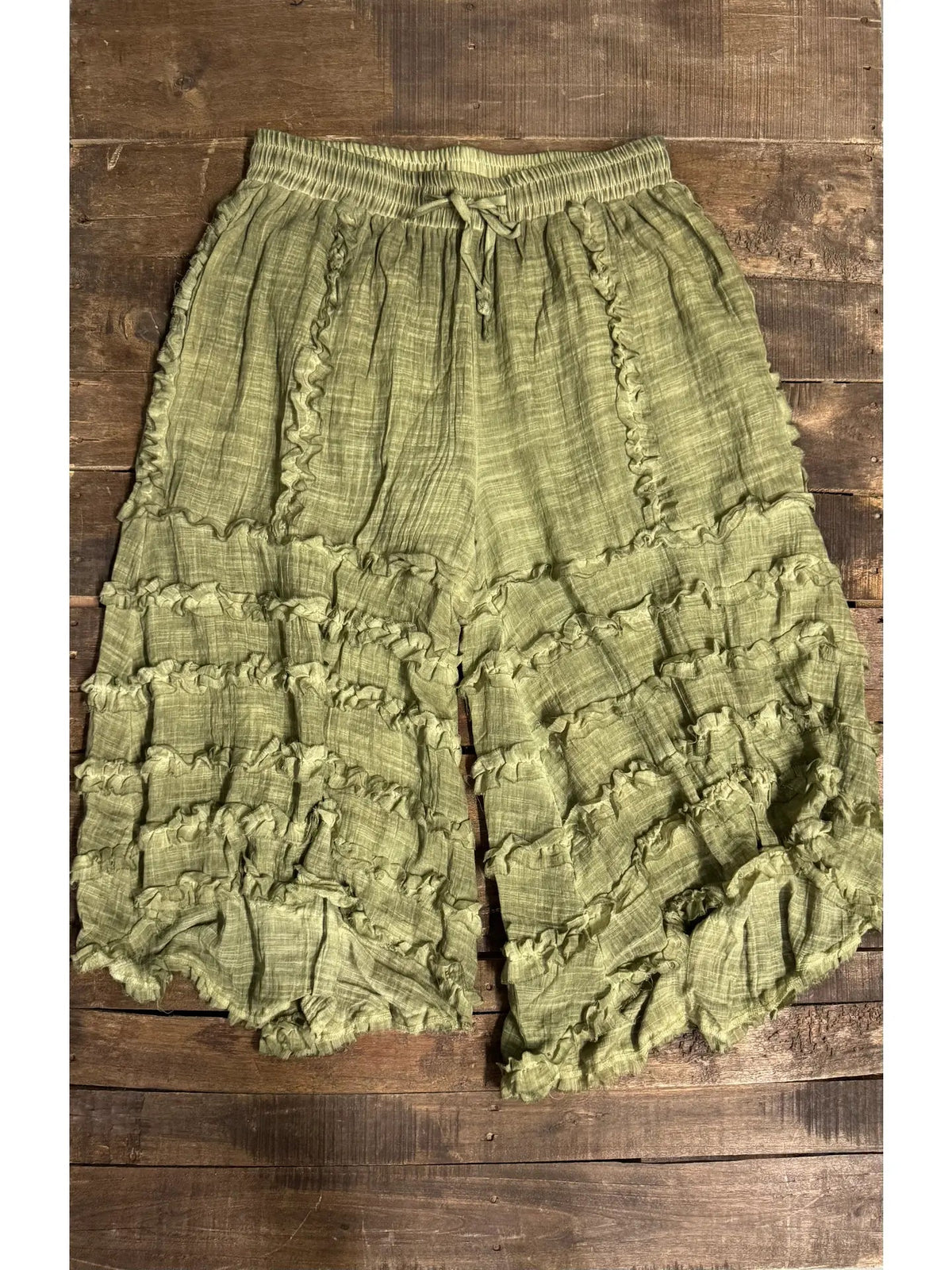 Serene Sands Pants - Olive - ivyandlavyboutique Jaded Gypsy