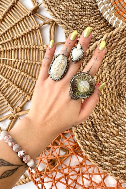 Shades of the Sun Circle Ring - ivyandlavyboutique ivyandlavyboutique