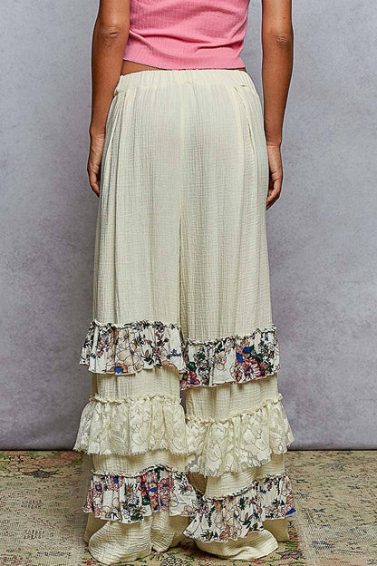 She’s Got Sass Ruffle Leg Pant - ivyandlavyboutique Pol Clothing