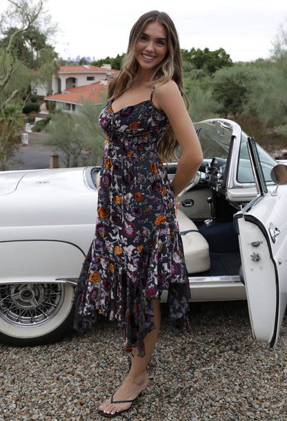 Shimmy & Shake Velvet Midi - ivyandlavyboutique ANGIE