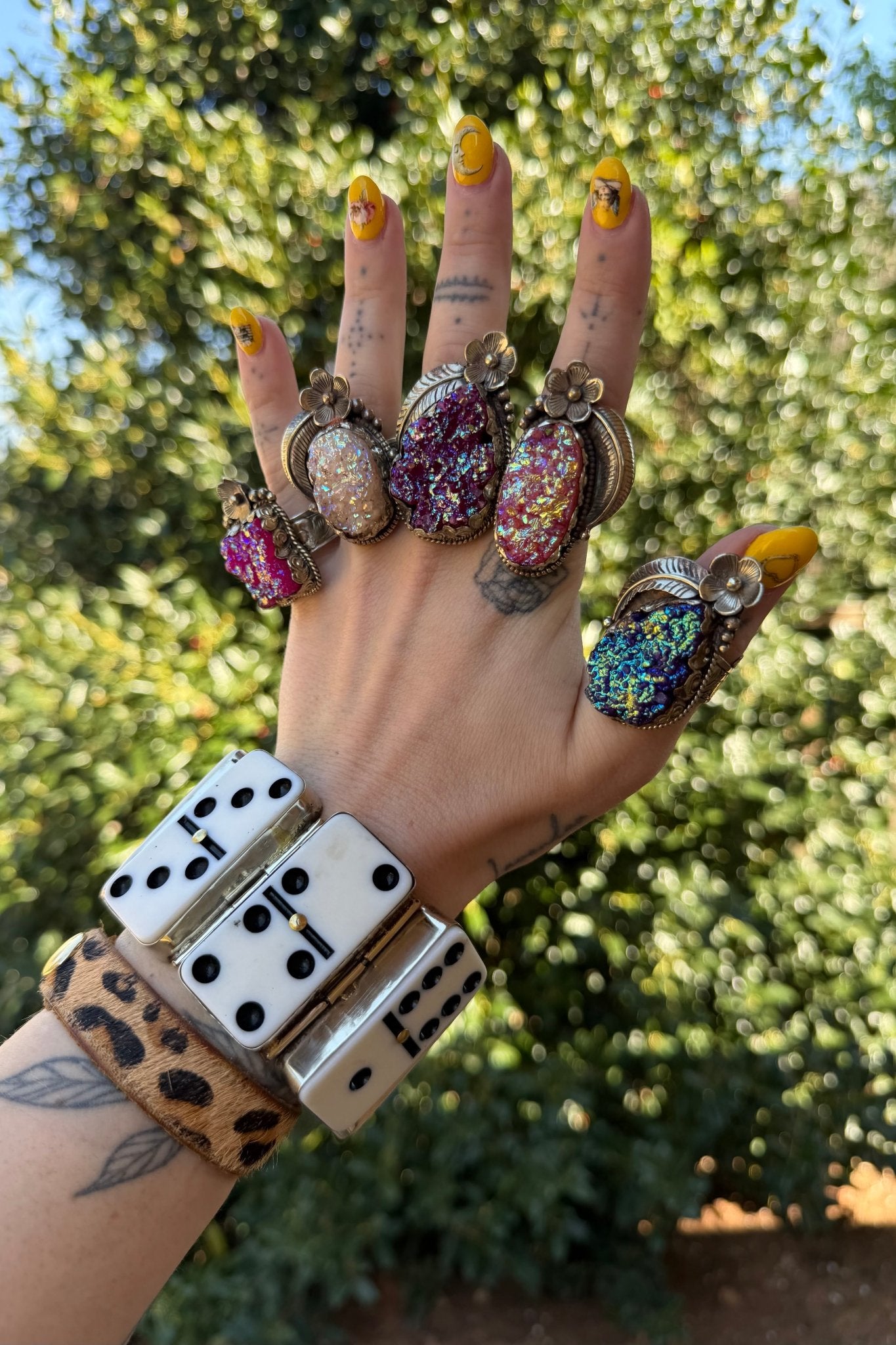 Shine Bright Sparkle Geode Ring - ivyandlavyboutique ivyandlavyboutique