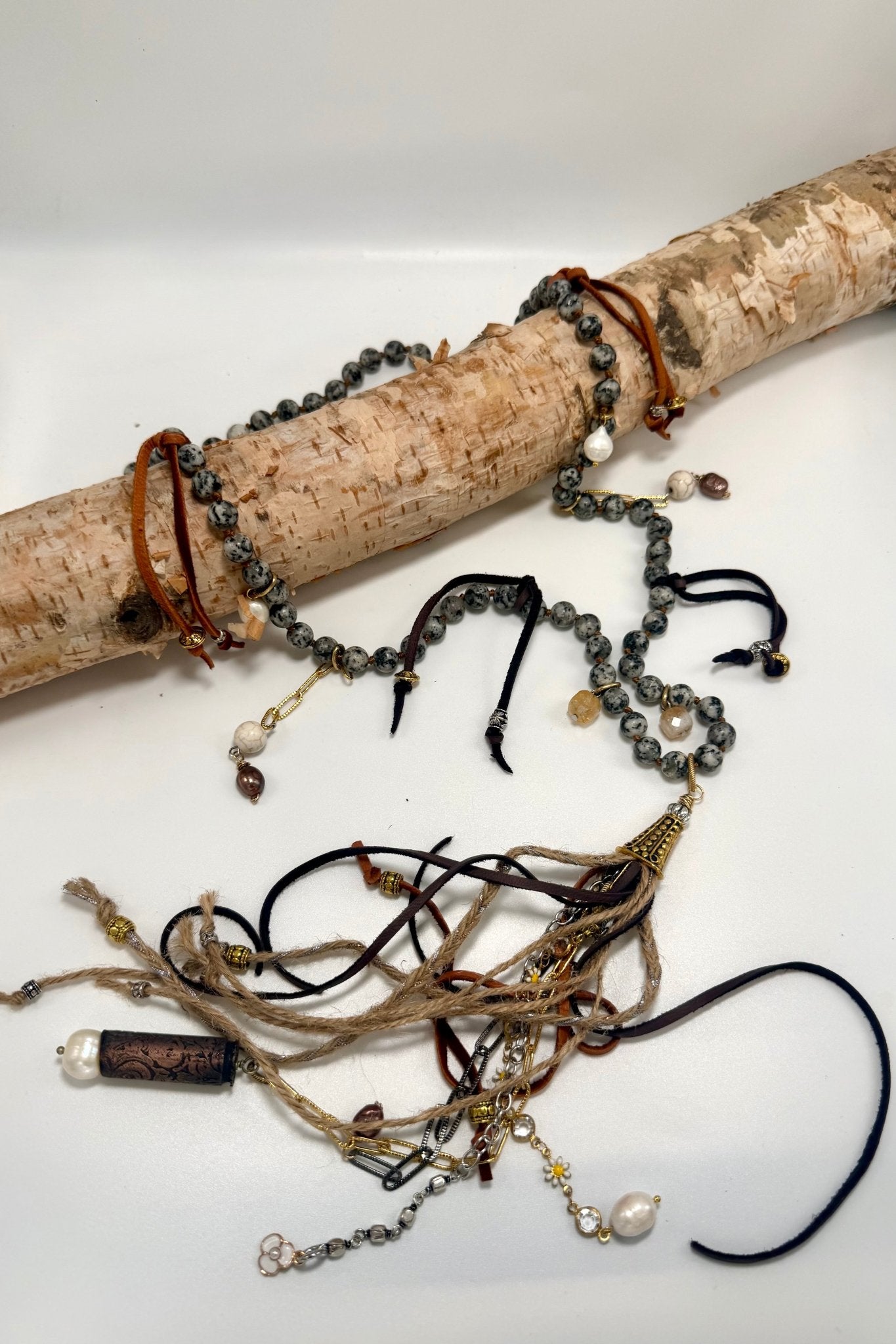 Show Stopper Handcrafted Necklace - ivyandlavyboutique ivyandlavyboutique