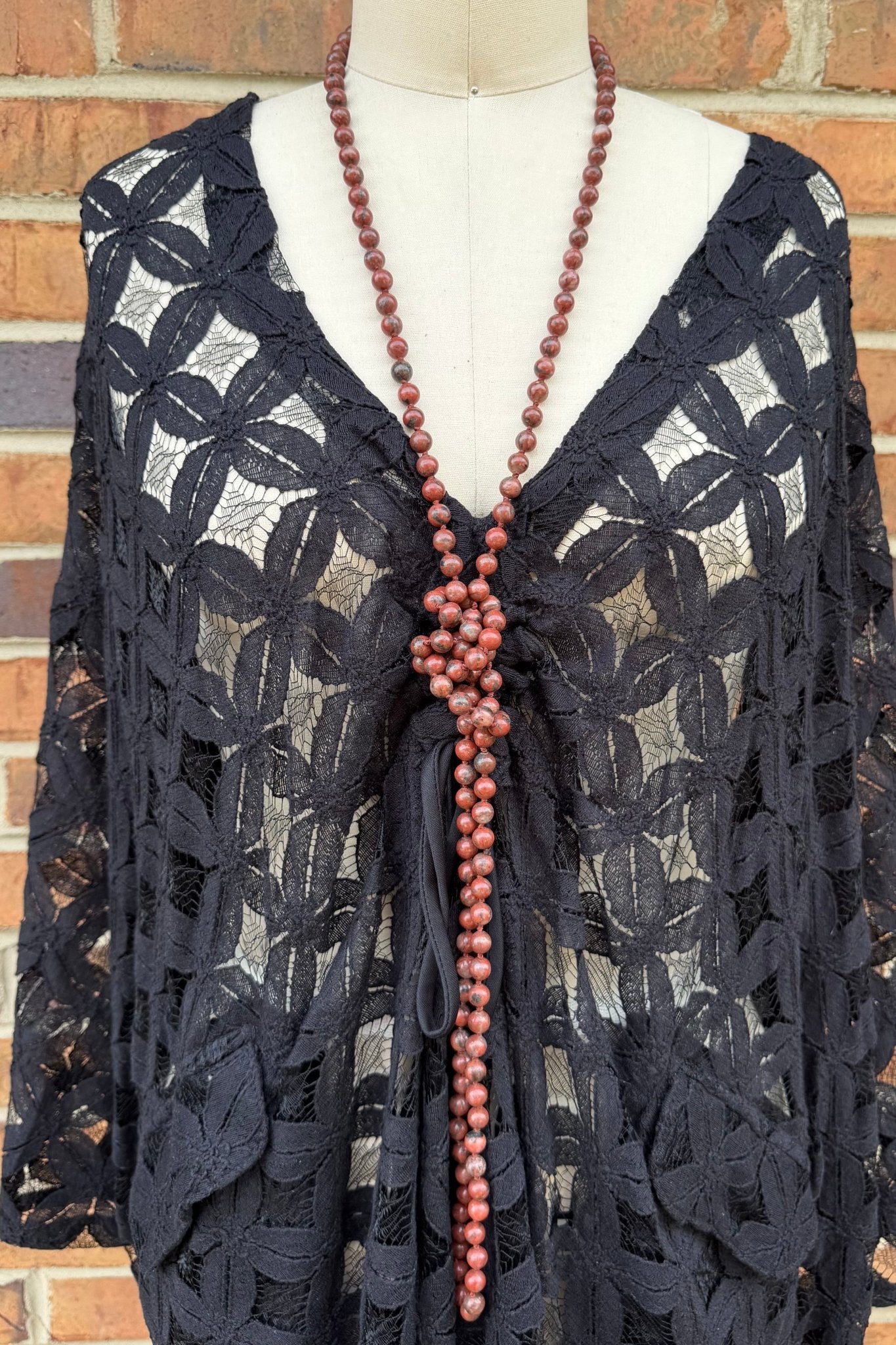 Simple Layered Beaded Necklace - ivyandlavyboutique ivyandlavyboutique