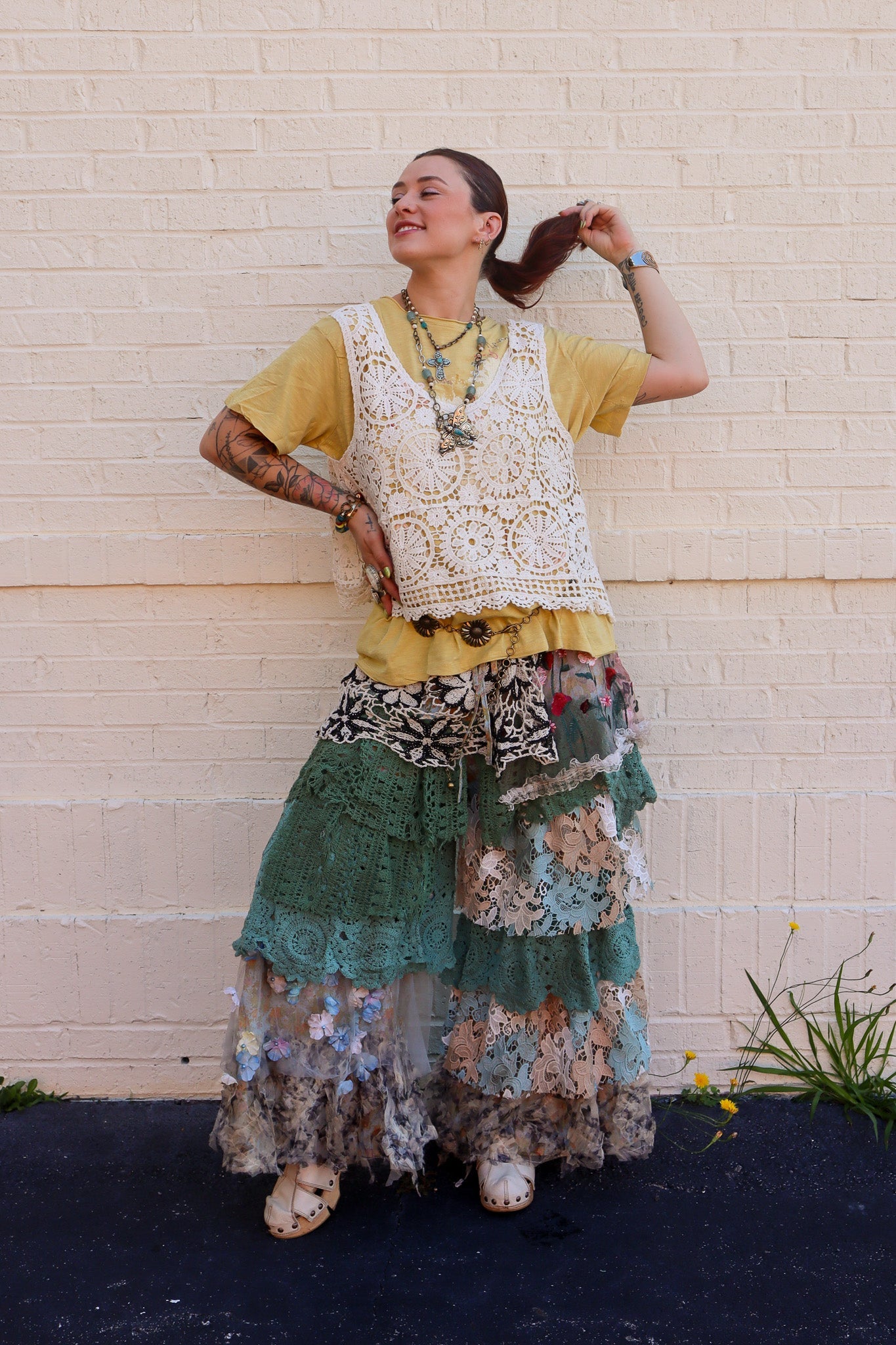 Simple & Sweet Crochet Top - ivyandlavyboutique Pol Clothing