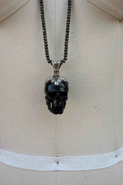 Skully Necklace - ivyandlavyboutique ivyandlavyboutique