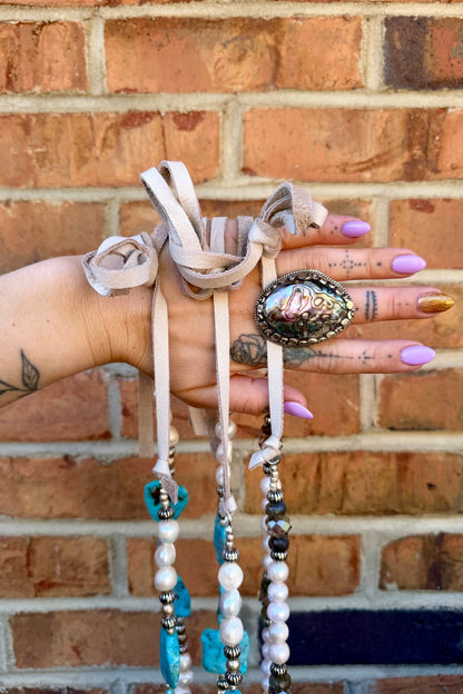 Sleeping Beauty Heart Necklace - ivyandlavyboutique A Rare Bird Shop