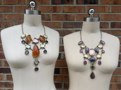 Slow it Down Time Resin Necklace - ivyandlavyboutique ivyandlavyboutique