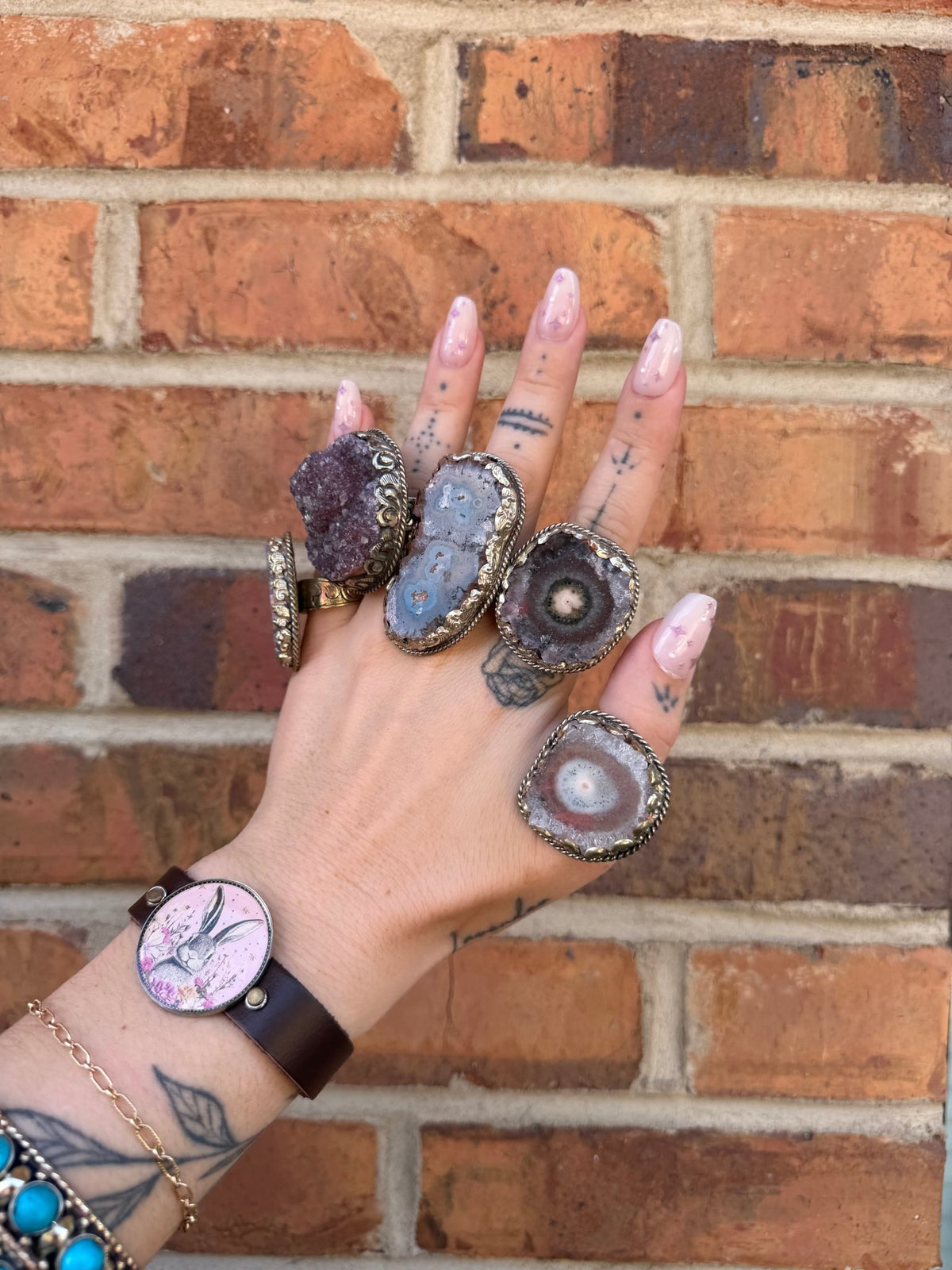 Small Inner Rings Ring - ivyandlavyboutique ivyandlavyboutique