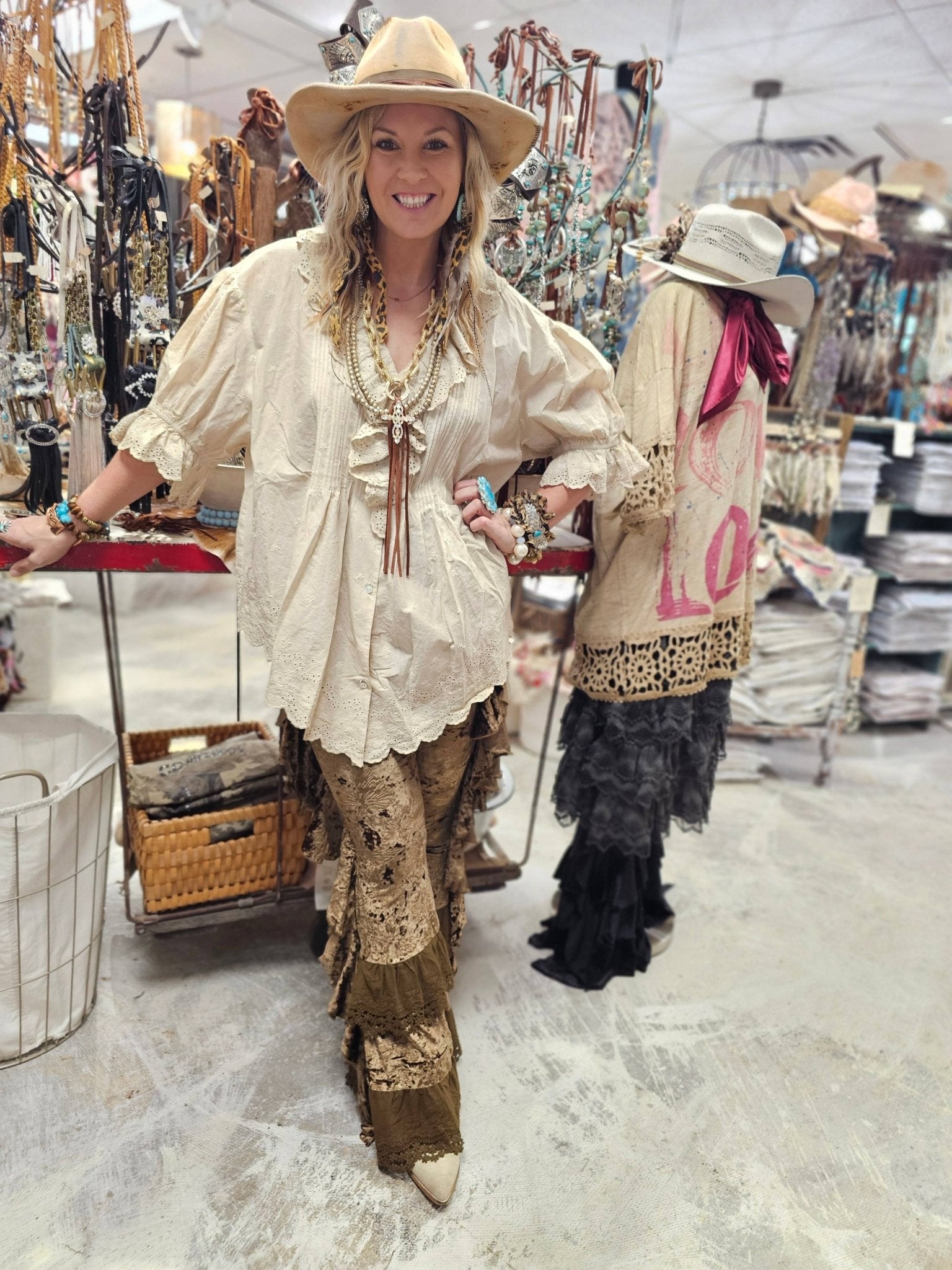 Smocked Shirt - ivyandlavyboutique A Rare Bird Shop