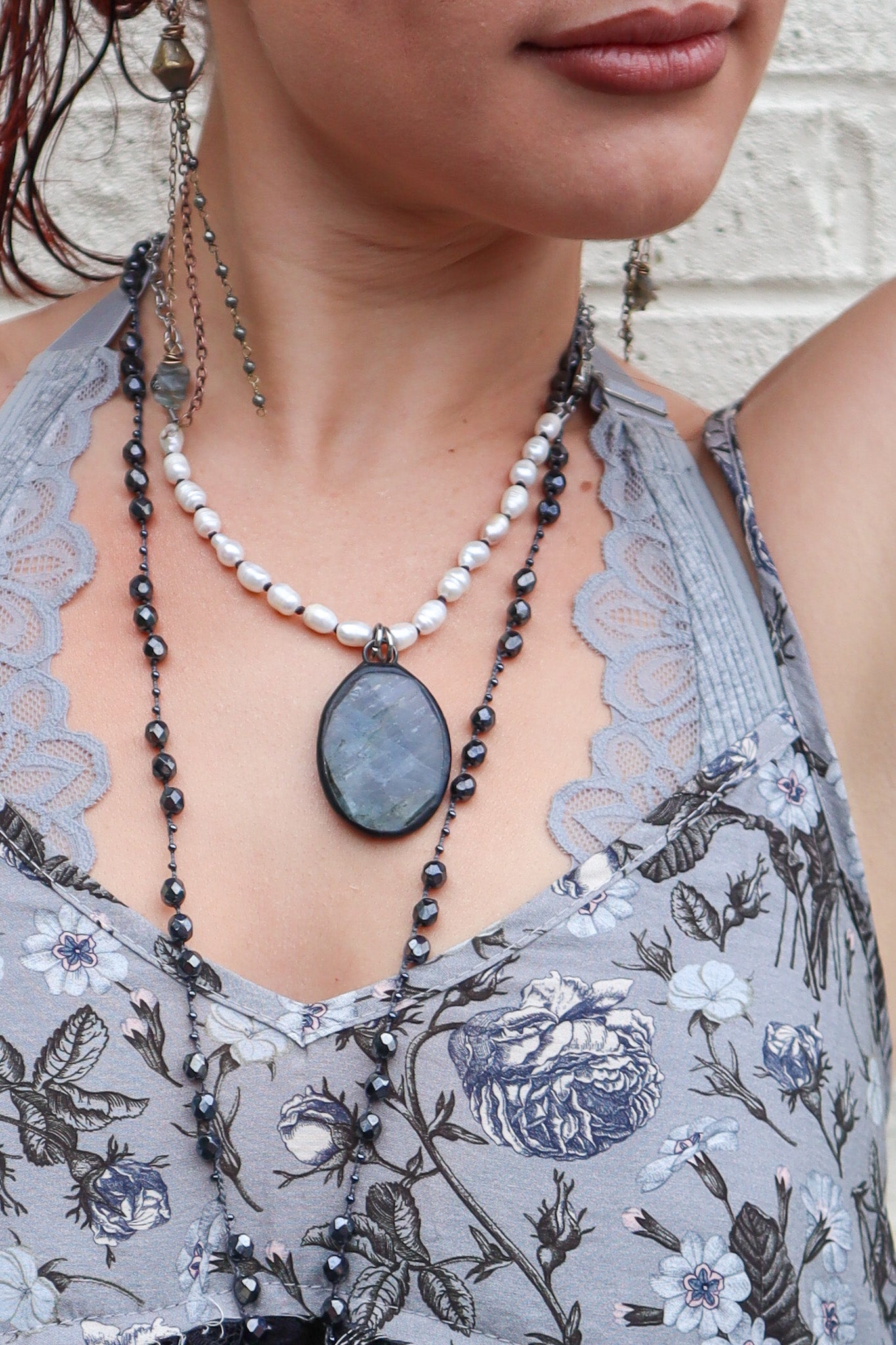 Smoky Elegance Necklace - ivyandlavyboutique Spirit Lala
