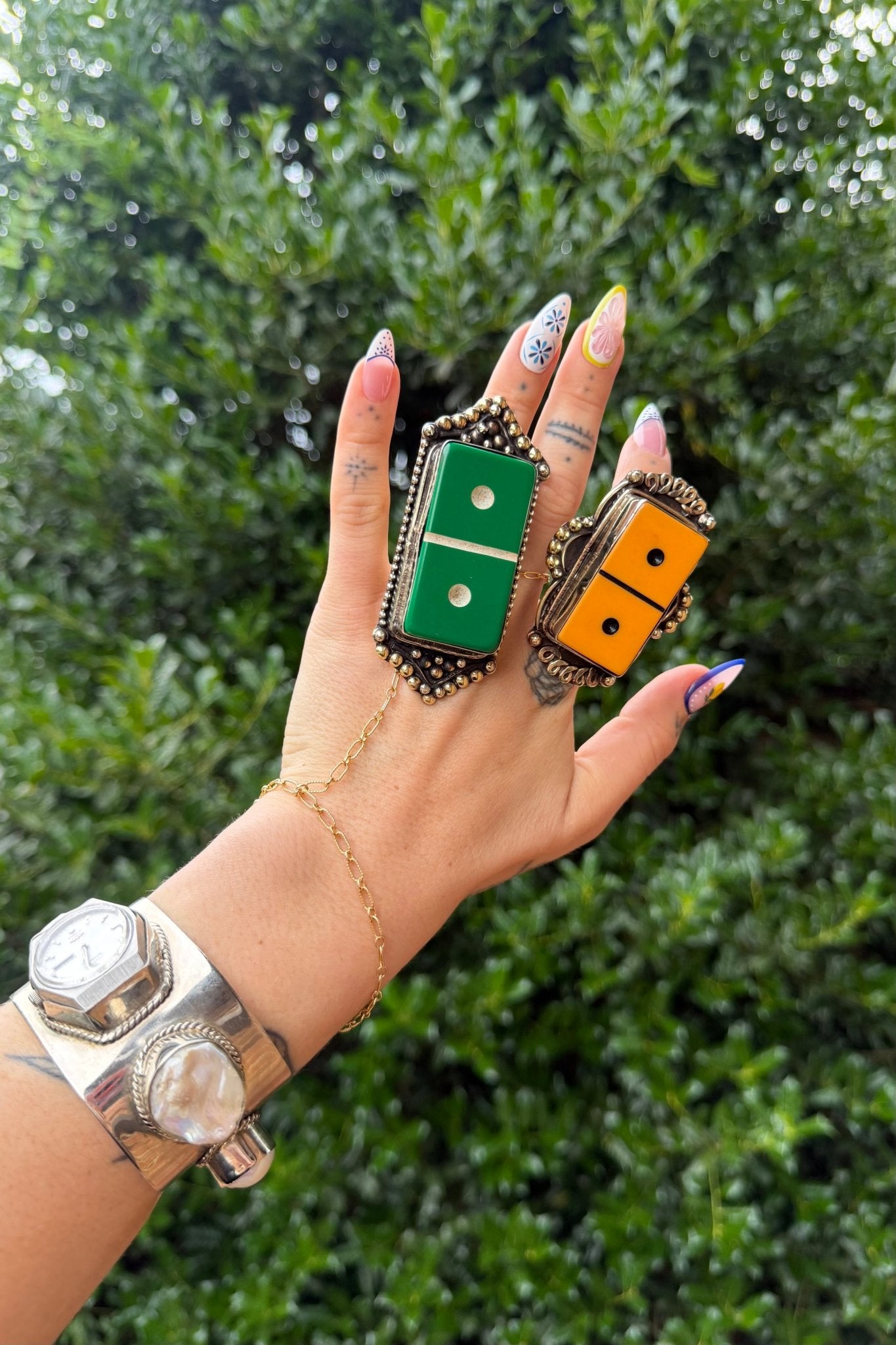 Snake Eyes Statement Ring - ivyandlavyboutique ivyandlavyboutique