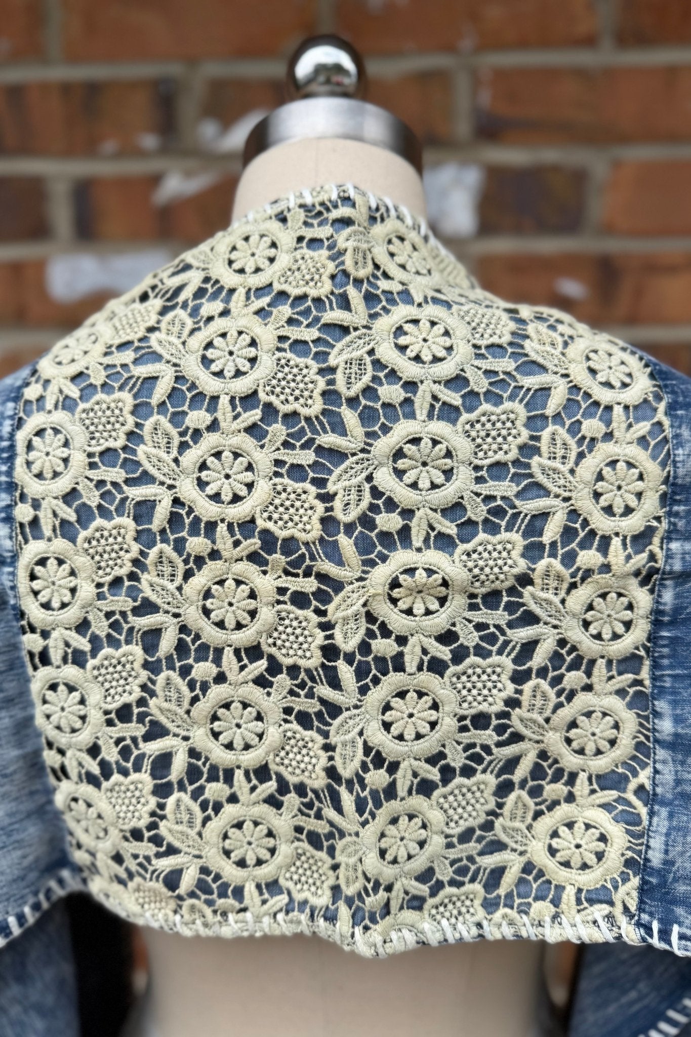 So Casual Denim Scarf w/ Fringe - ivyandlavyboutique A Rare Bird Shop