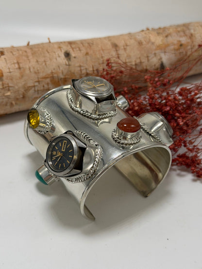 So Chic 8 Piece Watch Cuff - ivyandlavyboutique ivyandlavyboutique
