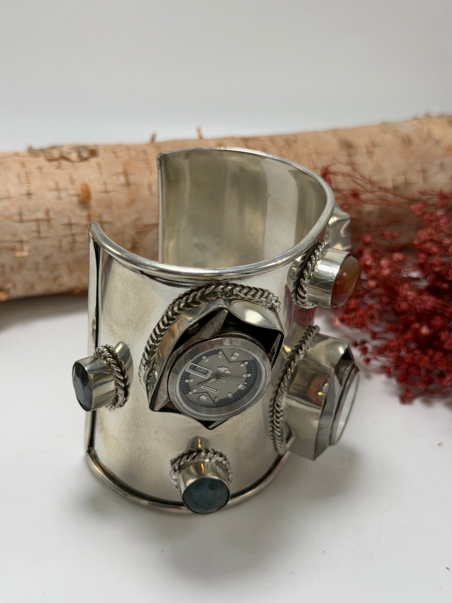 So Cool 8 Piece Watch Cuff - ivyandlavyboutique ivyandlavyboutique
