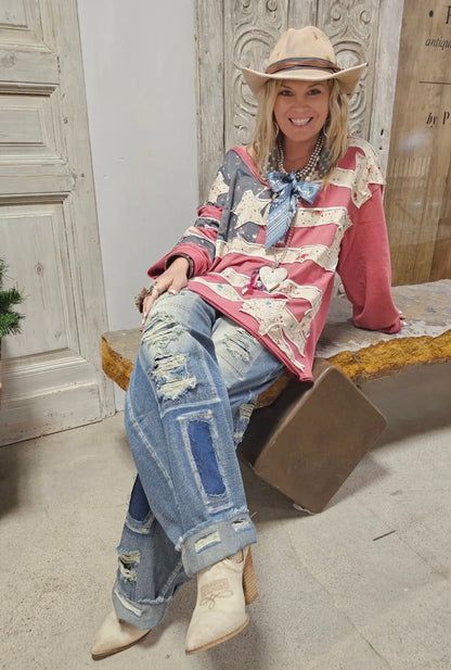 So Grunge Jeans - ivyandlavyboutique A Rare Bird Shop