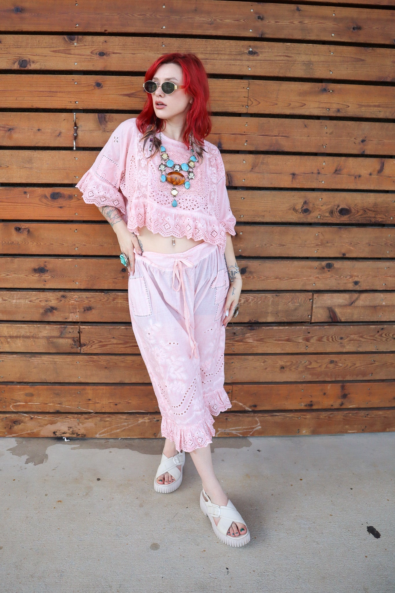 Softly Worn Bloomers in Sweet Rose - ivyandlavyboutique Jaded Gypsy