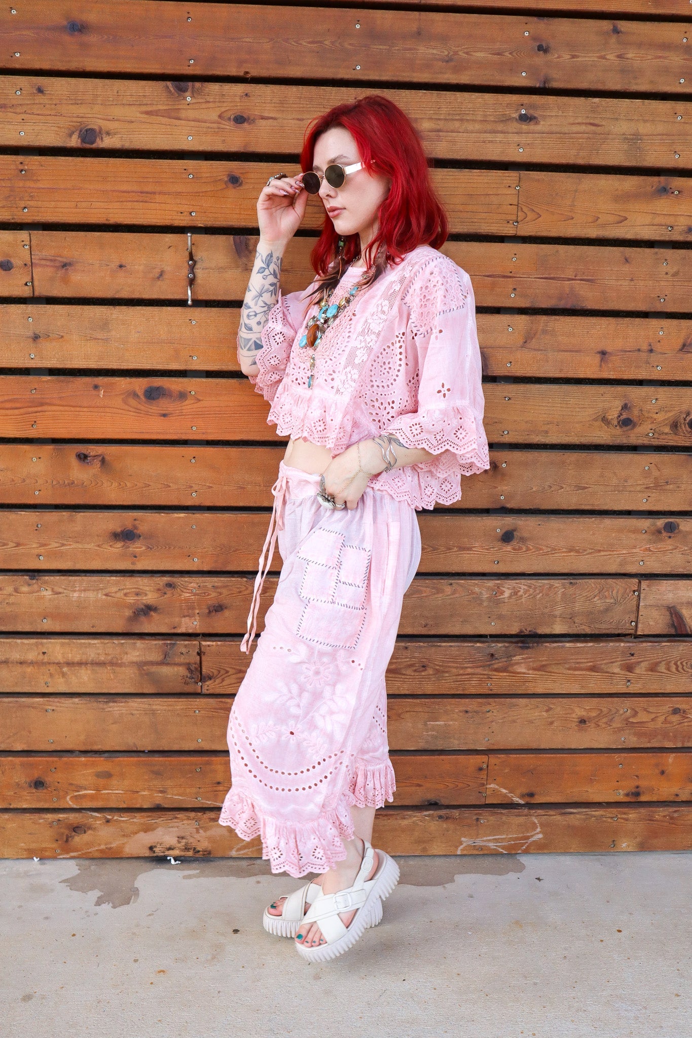 Softly Worn Bloomers in Sweet Rose - ivyandlavyboutique Jaded Gypsy