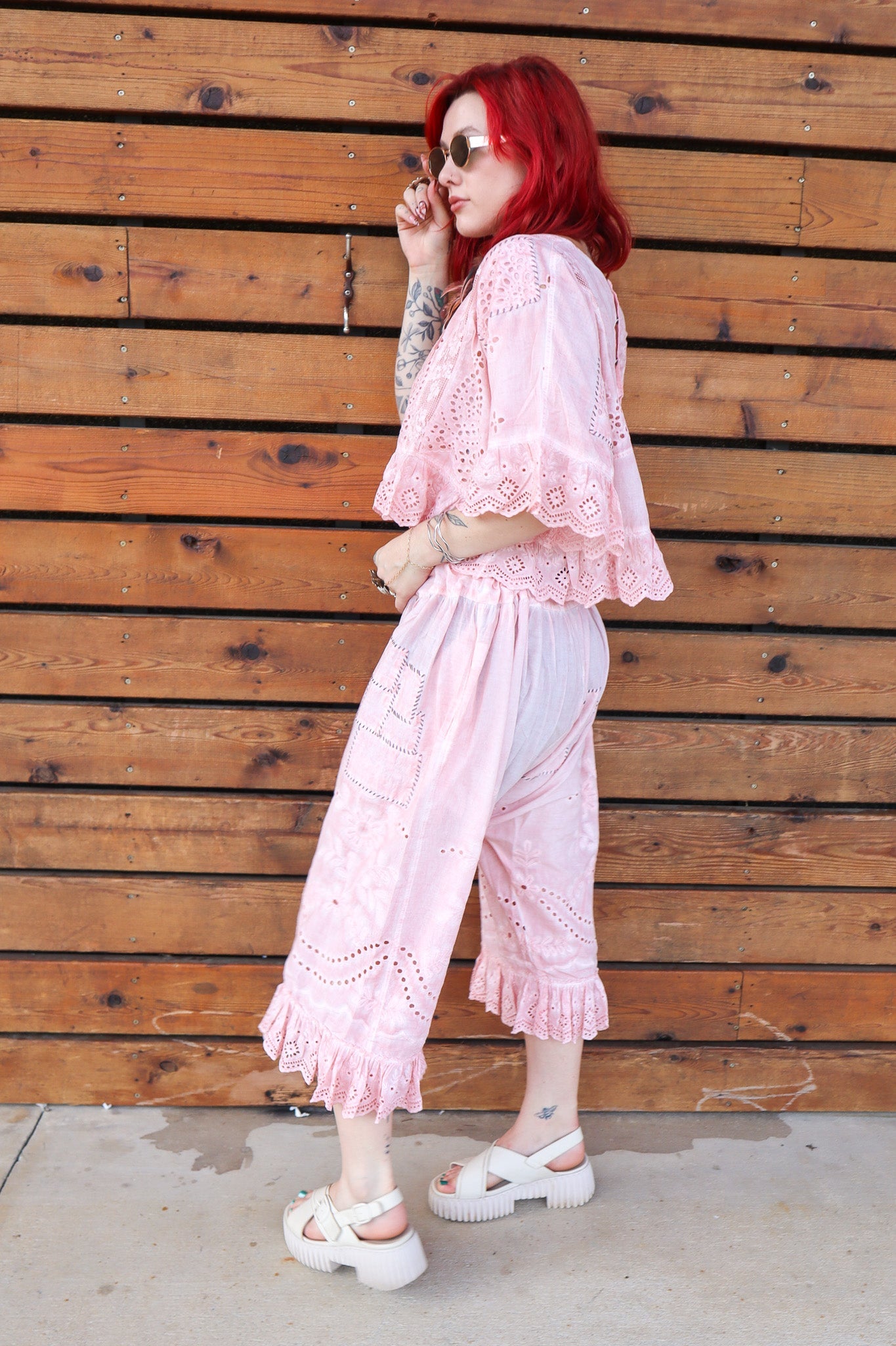 Softly Worn Bloomers in Sweet Rose - ivyandlavyboutique Jaded Gypsy
